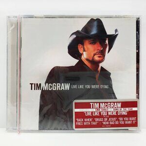 Tim McGraw Live Like You Were Dying CD 2004 Country Music Sealed